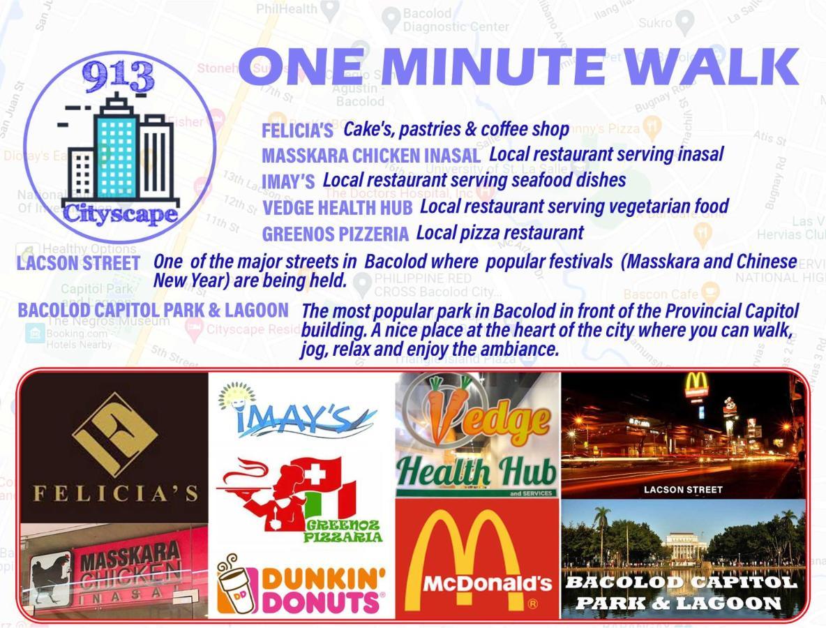 913Cityscape Located At City Center Bacolod Eksteriør billede